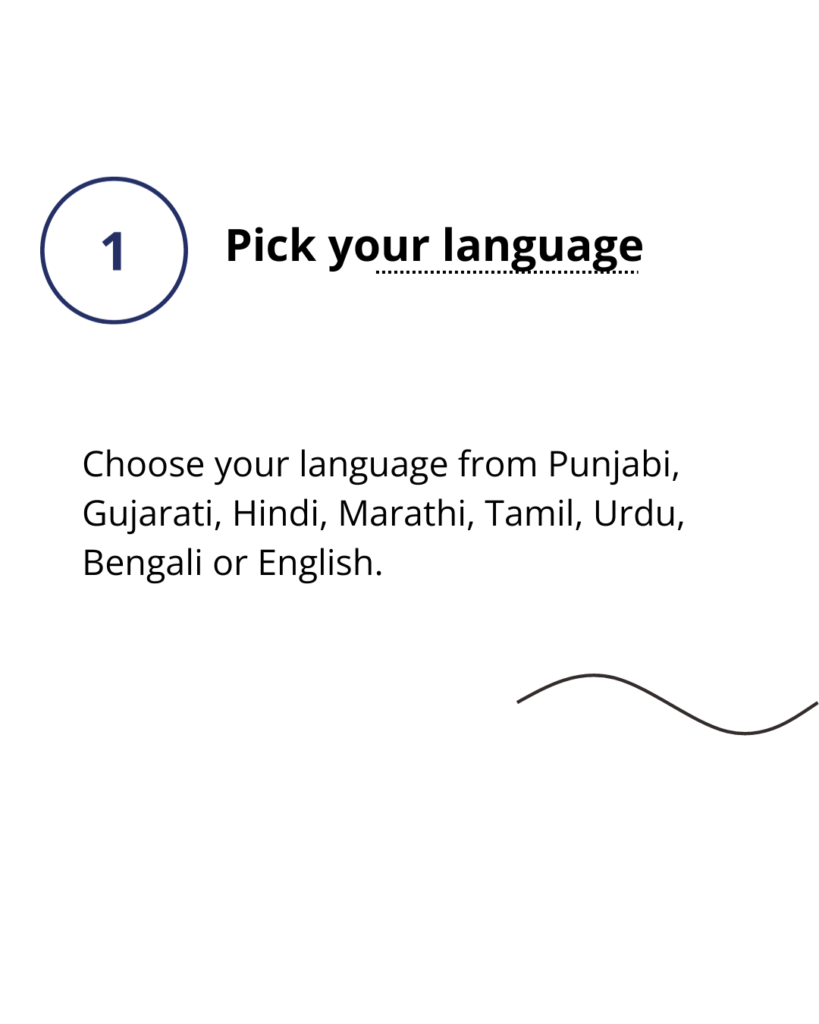 pick your language